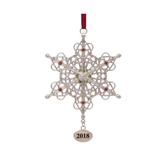 2018 Metal Snowflake Hallmark Ornament (Snowflake) 1HAJ1419