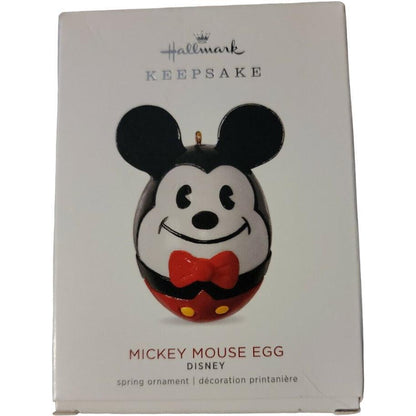 2018 Mickey Mouse Egg Hallmark Ornament (Spring Ornament) QE08108