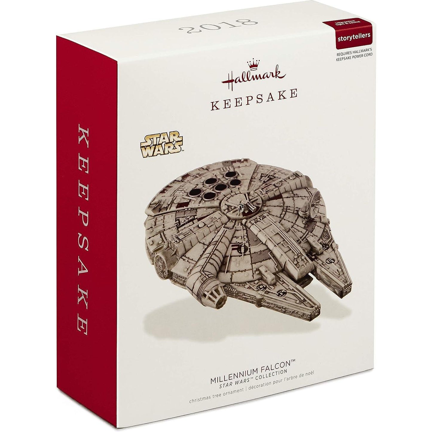 2018 Millennium Falcon Hallmark Ornament (Star Wars) QXI2876
