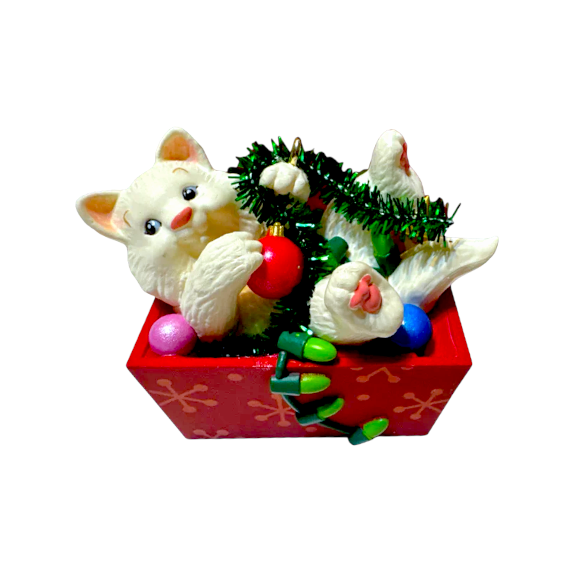 2018 Mischievous Kittens Hallmark Ornament (Mischievous Kittens) QX9343 Image1
