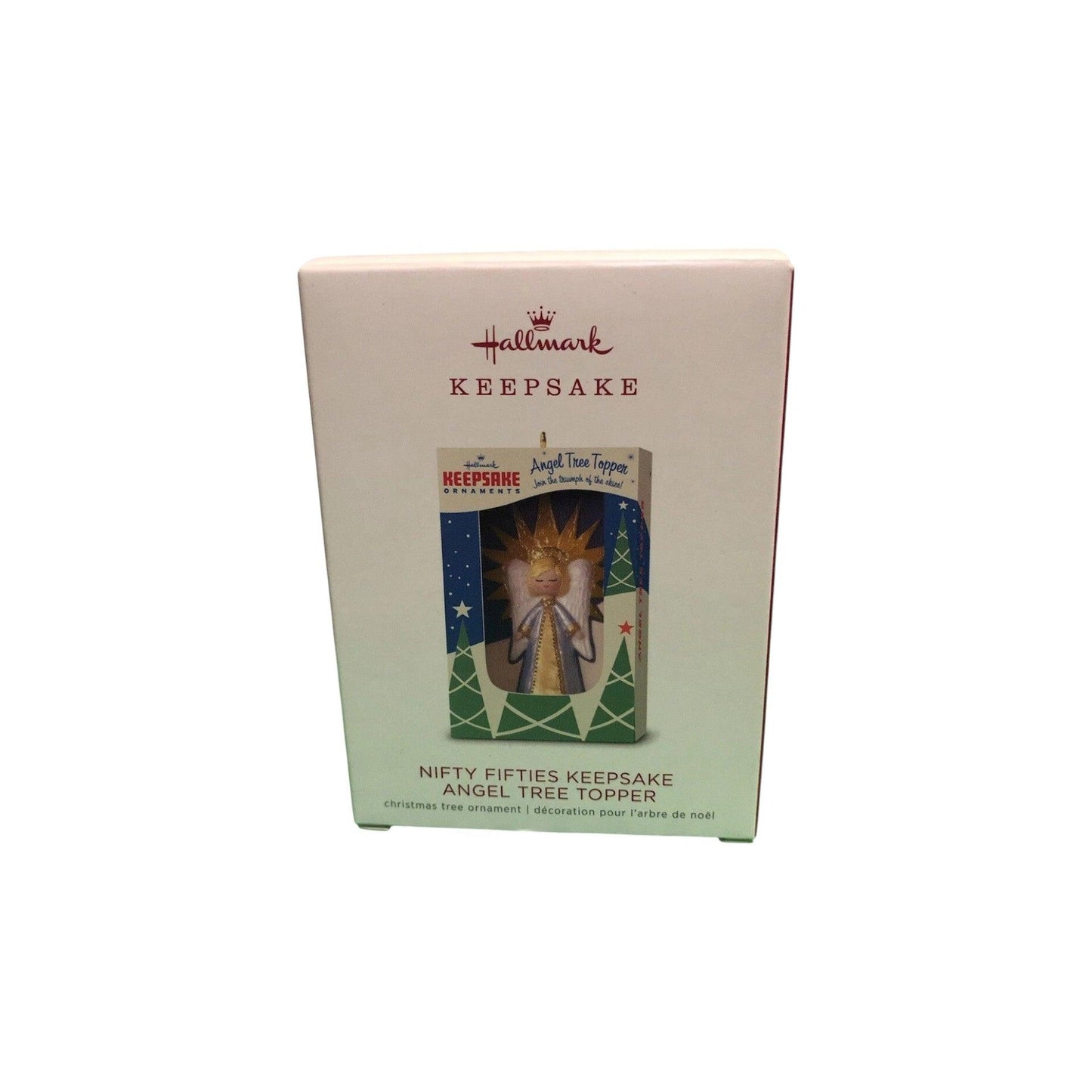 2018 Nifty Fifties Keepsake Angel Tree Topper Hallmark Ornament (Nifty Fifties) QGO2096 Image2