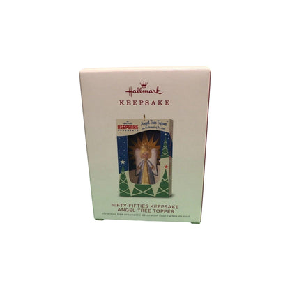 2018 Nifty Fifties Keepsake Angel Tree Topper Hallmark Ornament (Nifty Fifties) QGO2096 Image2
