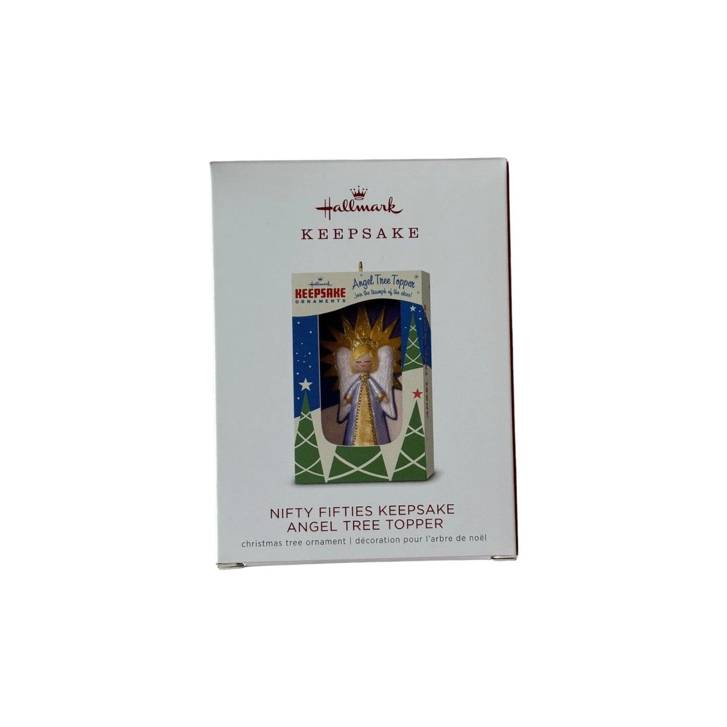2018 Nifty Fifties Keepsake Angel Tree Topper Hallmark Ornament (Nifty Fifties) QGO2096 Image3