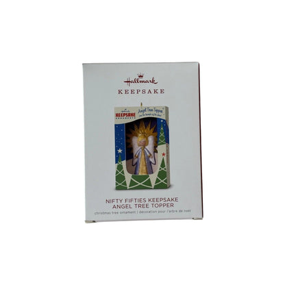 2018 Nifty Fifties Keepsake Angel Tree Topper Hallmark Ornament (Nifty Fifties) QGO2096 Image3