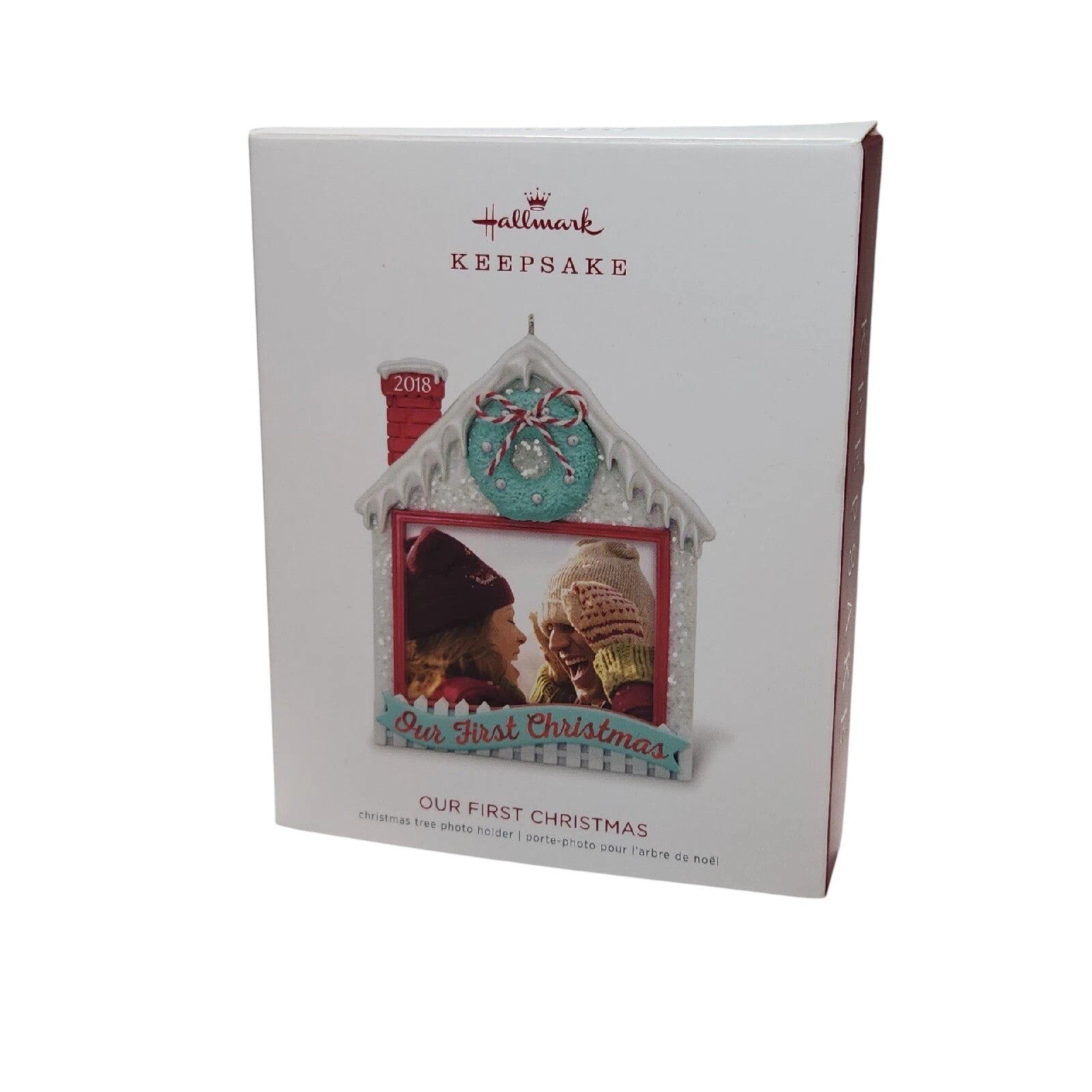 2018 Our First Christmas Hallmark Ornament (Photo Holder) QGO1746