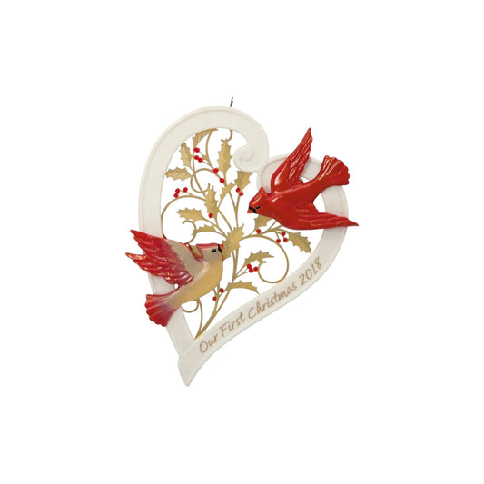 2018 Our First Christmas Together Hallmark Ornament (Our Christmas Together) QGO1743 Image1