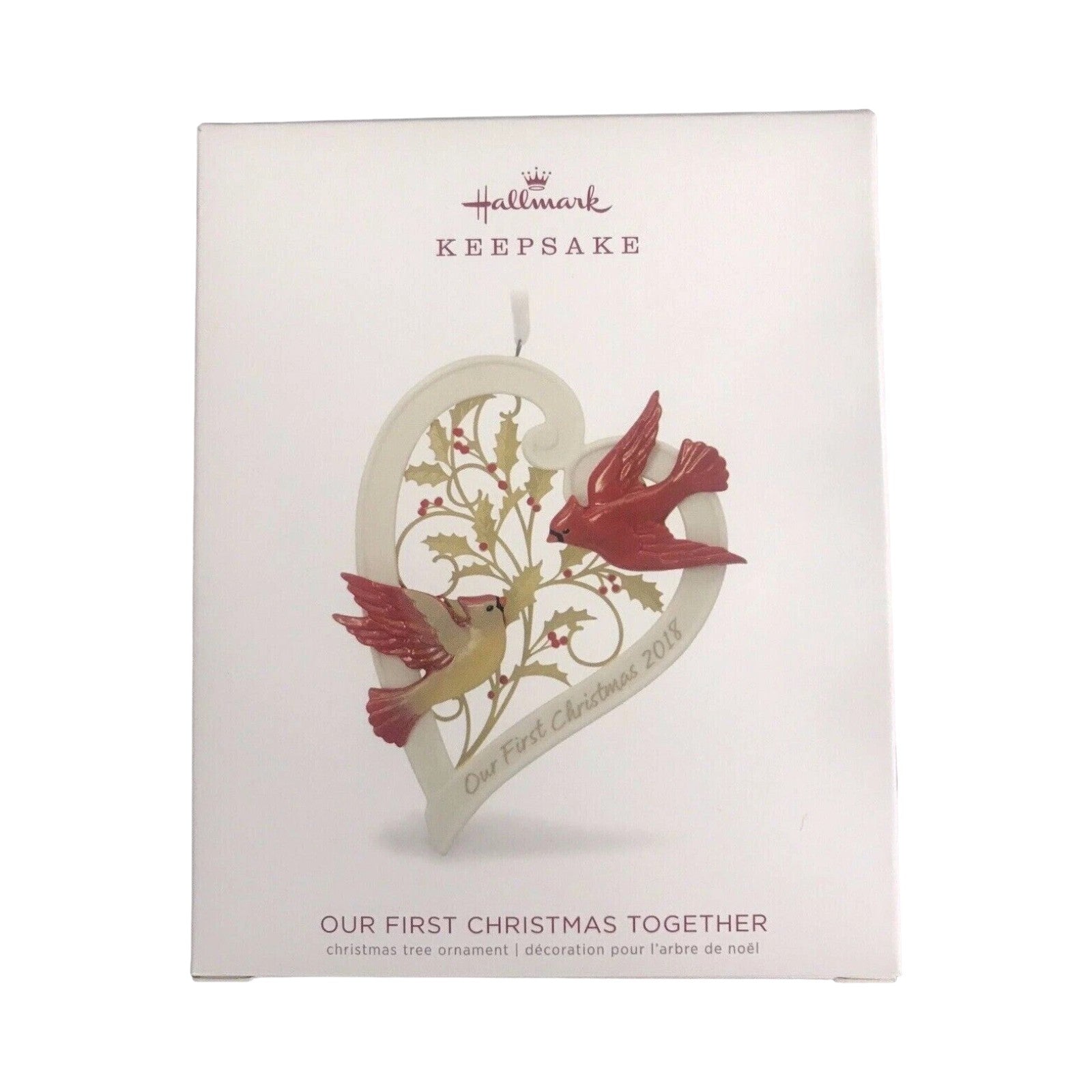 2018 Our First Christmas Together Hallmark Ornament (Our Christmas Together) QGO1743 Image2