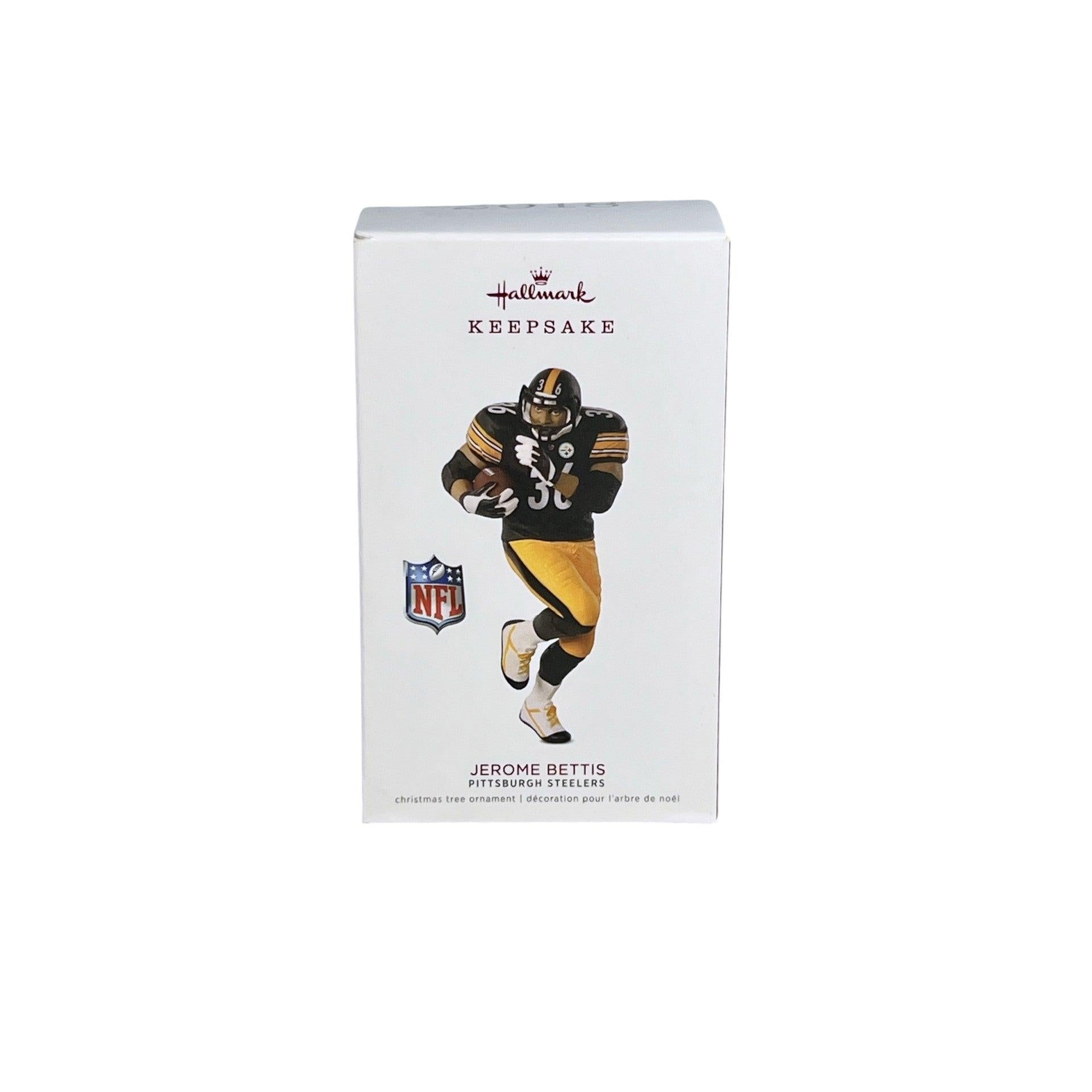 2018 Pittsburgh Steelers Jerome Bettis Hallmark Ornament (Football Legends) QXI3376 Image2
