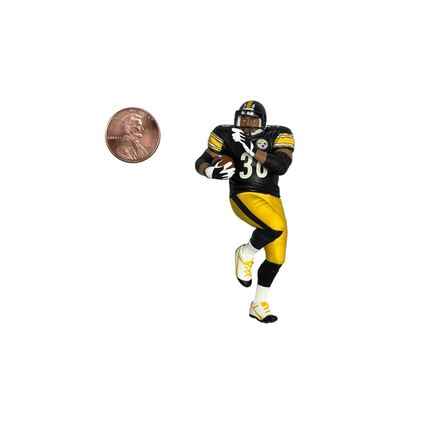 2018 Pittsburgh Steelers Jerome Bettis Hallmark Ornament (Football Legends) QXI3376 Image3