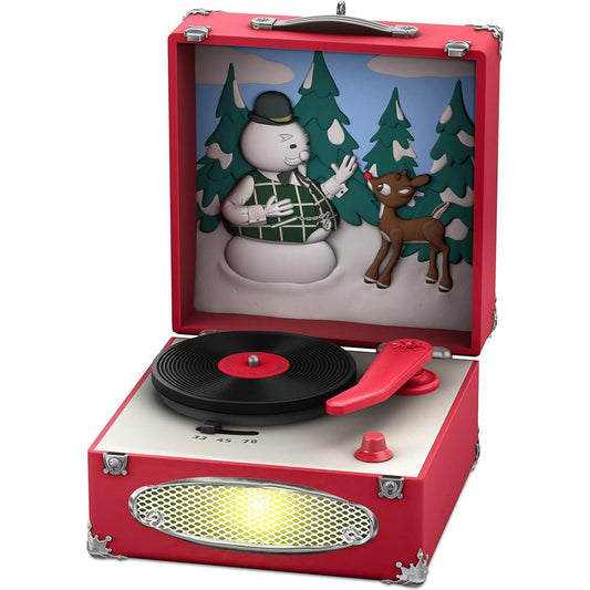 QXI3283 2018 Record Player (Rudolph the Red-Nosed Reindeer) Image1
