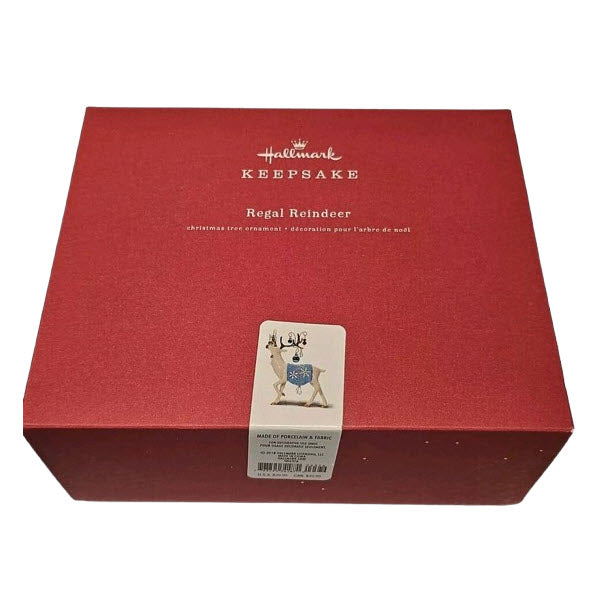 2018 Regal Reindeer Hallmark Ornament (Reindeer) QK6376