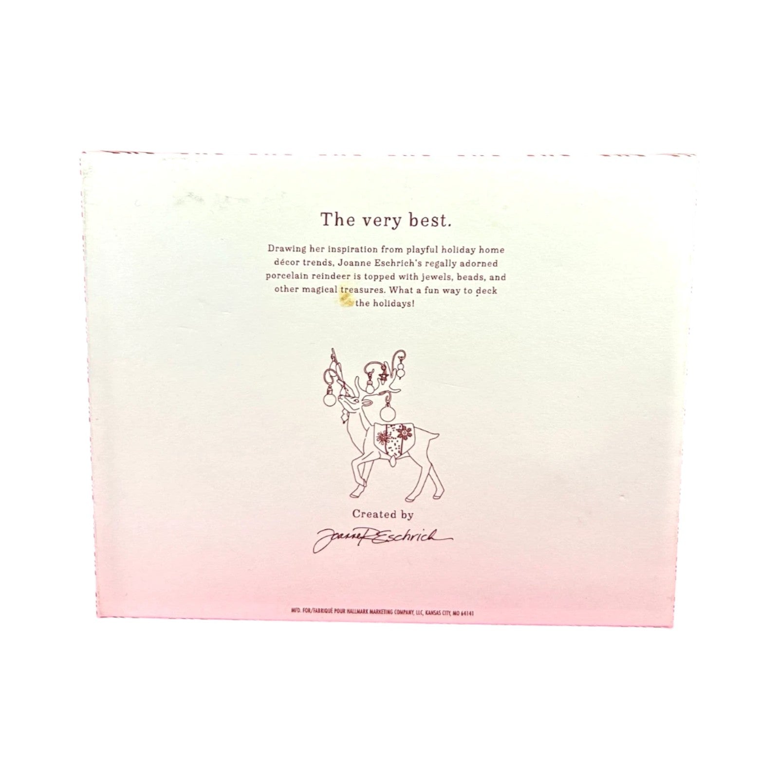 2018 Regal Reindeer Hallmark Ornament (Reindeer) QK6376 Image8