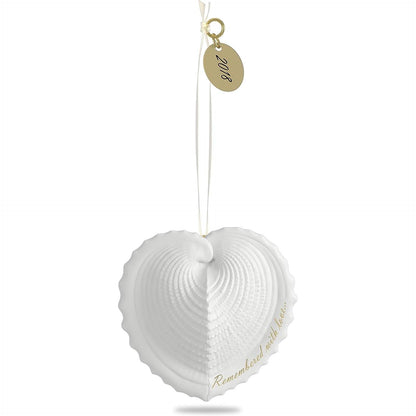 2018 Remembered With Love Hallmark Ornament (Heart) QHX4006