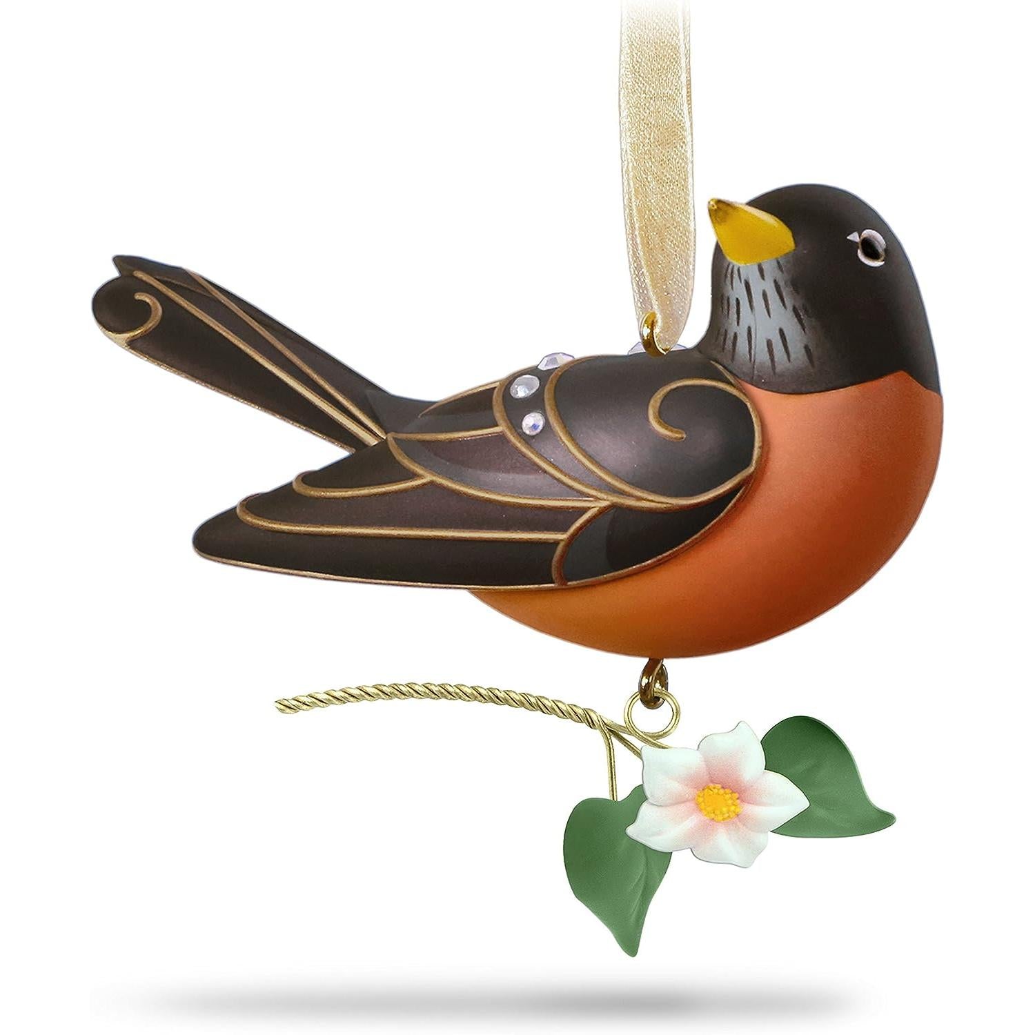 2018 Robin Hallmark Ornament (Beauty of Birds) QX9453