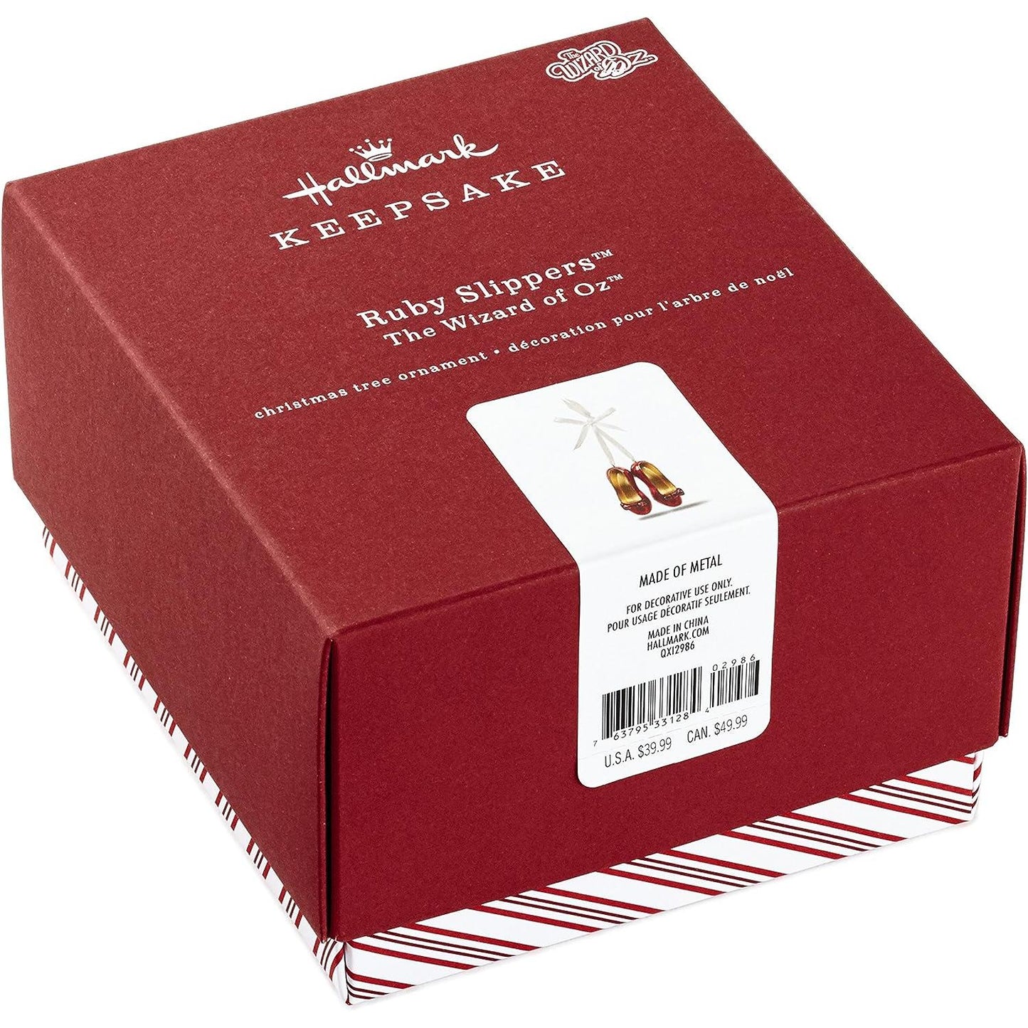 2018 Ruby Slippers Hallmark Ornament (The Wizard of Oz) QXI2986