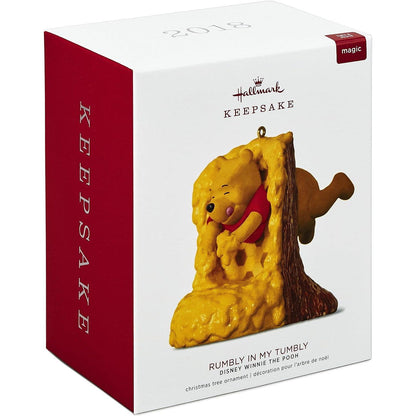 2018 Rumbly In My Tumbly Hallmark Ornament (Winnie The Pooh) QXD6216