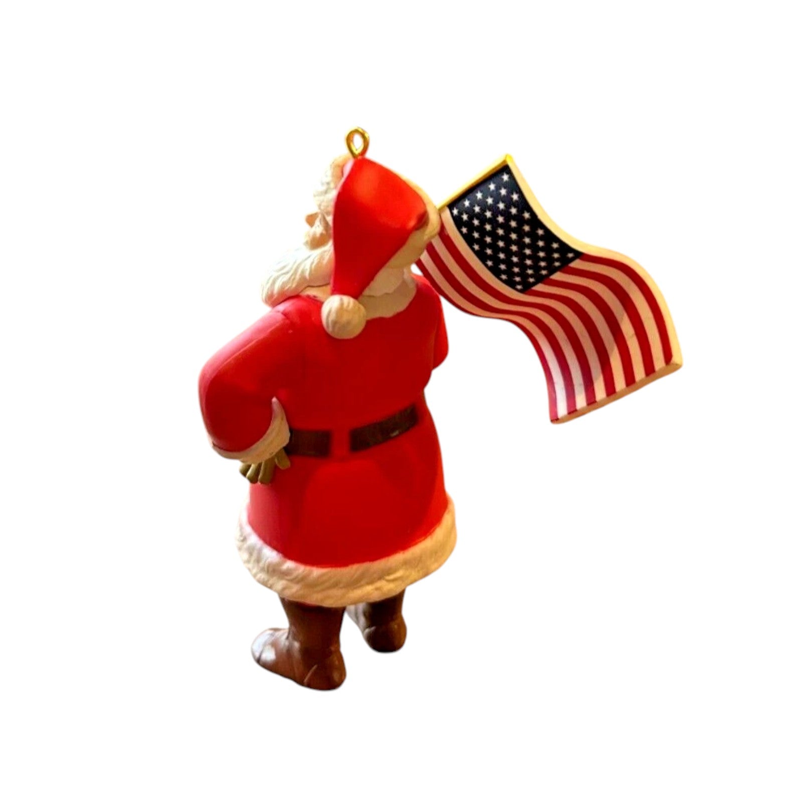 2018 Saluting Old Glory Hallmark Ornament (Santa Claus) QGO2146