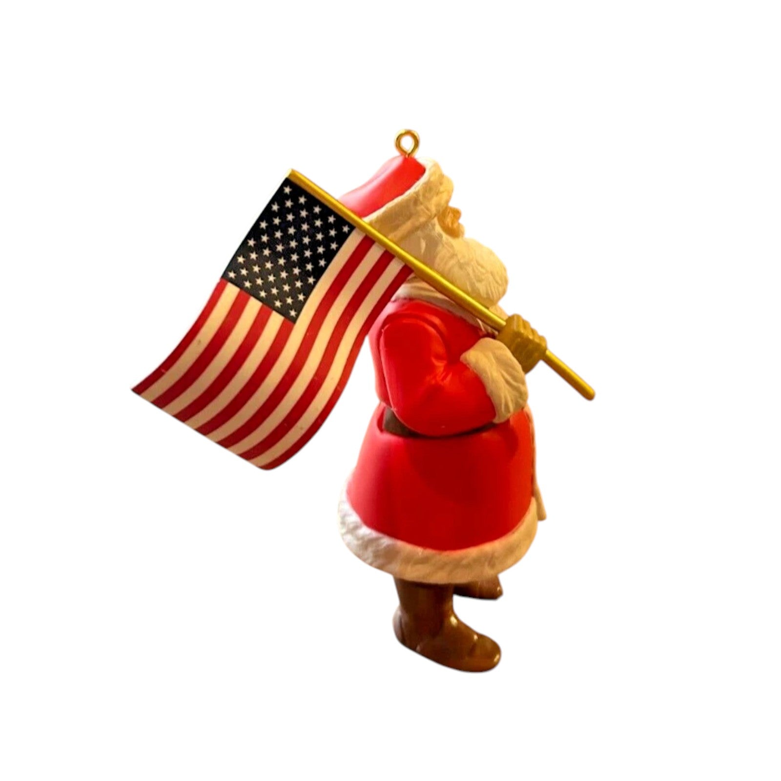 2018 Saluting Old Glory Hallmark Ornament (Santa Claus) QGO2146