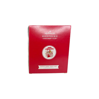 2018 Santa’s Sweet Treat Cart (Candy) Hallmark Ornament QXC5313 Image2