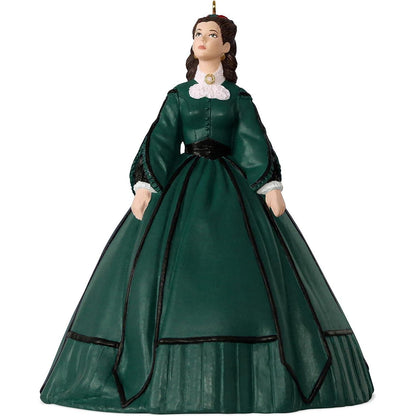 2018 Scarlett's Christmas Dress Hallmark Ornament (Gone with the Wind) QXI2976