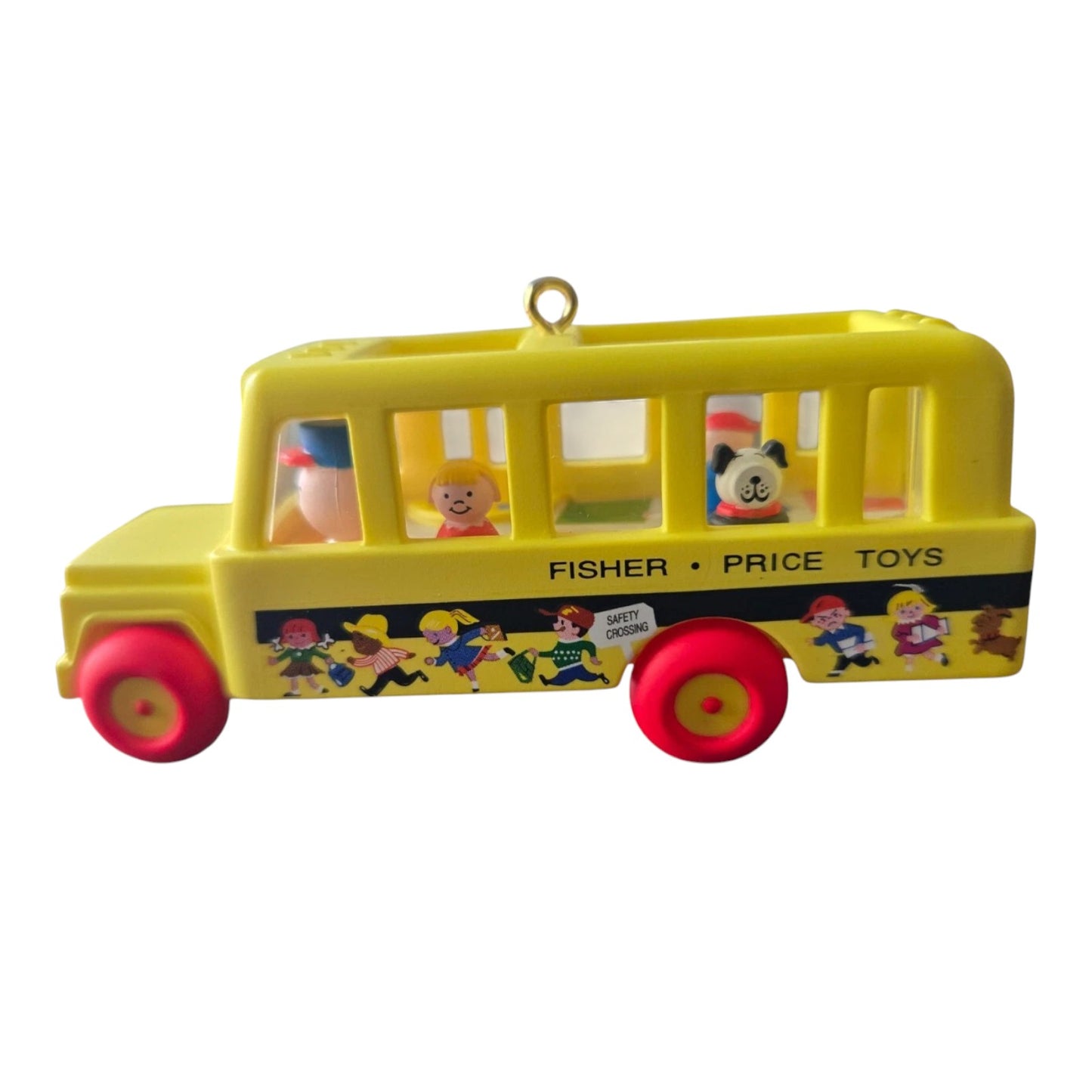 2018 School Bus Hallmark Ornament (Fisher Price) QXM8136