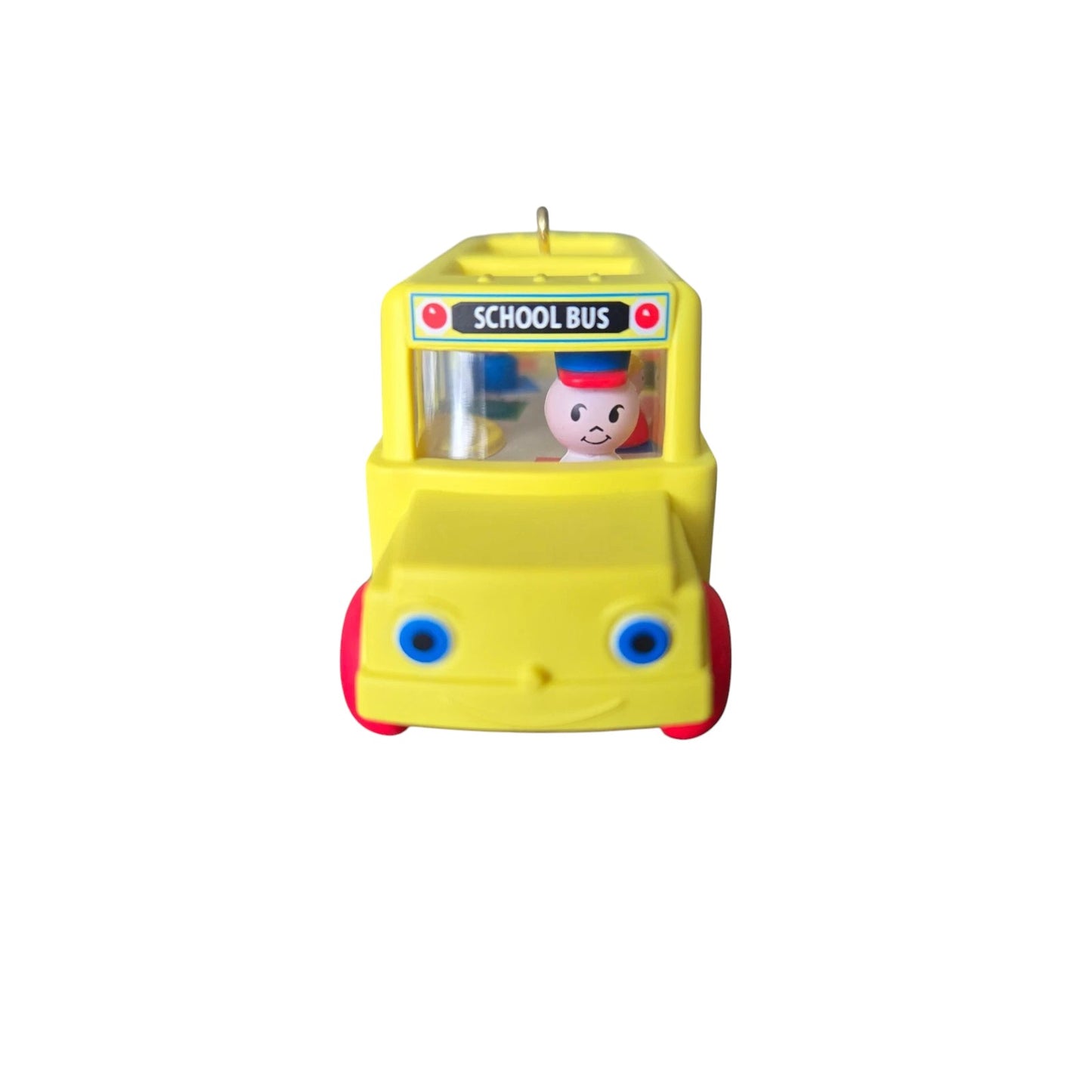 2018 School Bus Hallmark Ornament (Fisher Price) QXM8136