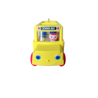 2018 School Bus Hallmark Ornament (Fisher Price) QXM8136