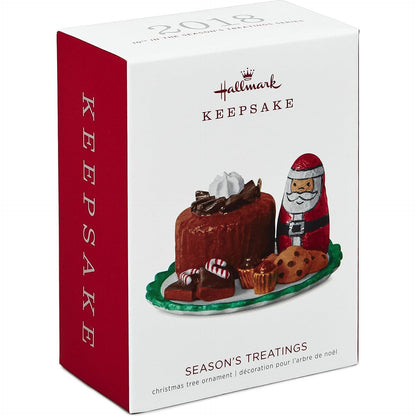 2018 Season's Treatings Hallmark Ornament (Season's Treatings) QX9396