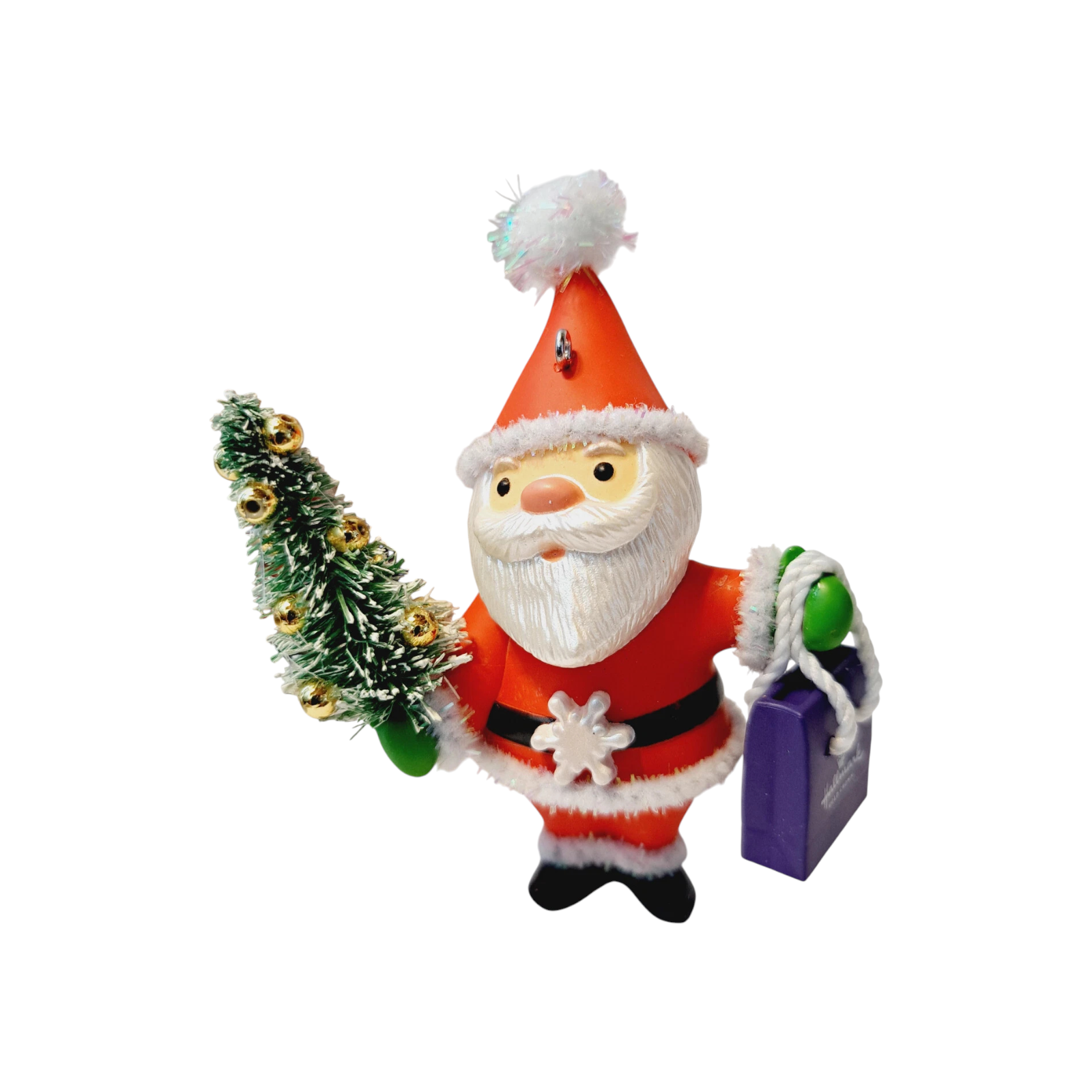 2018 Shopping Santa Hallmark Ornament (Hallmark Employee Gift) LPR3577