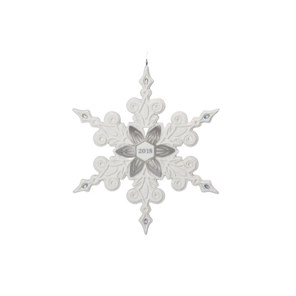 2018 Snowflake Hallmark Ornament (Snowflake) QGO2093 Image1