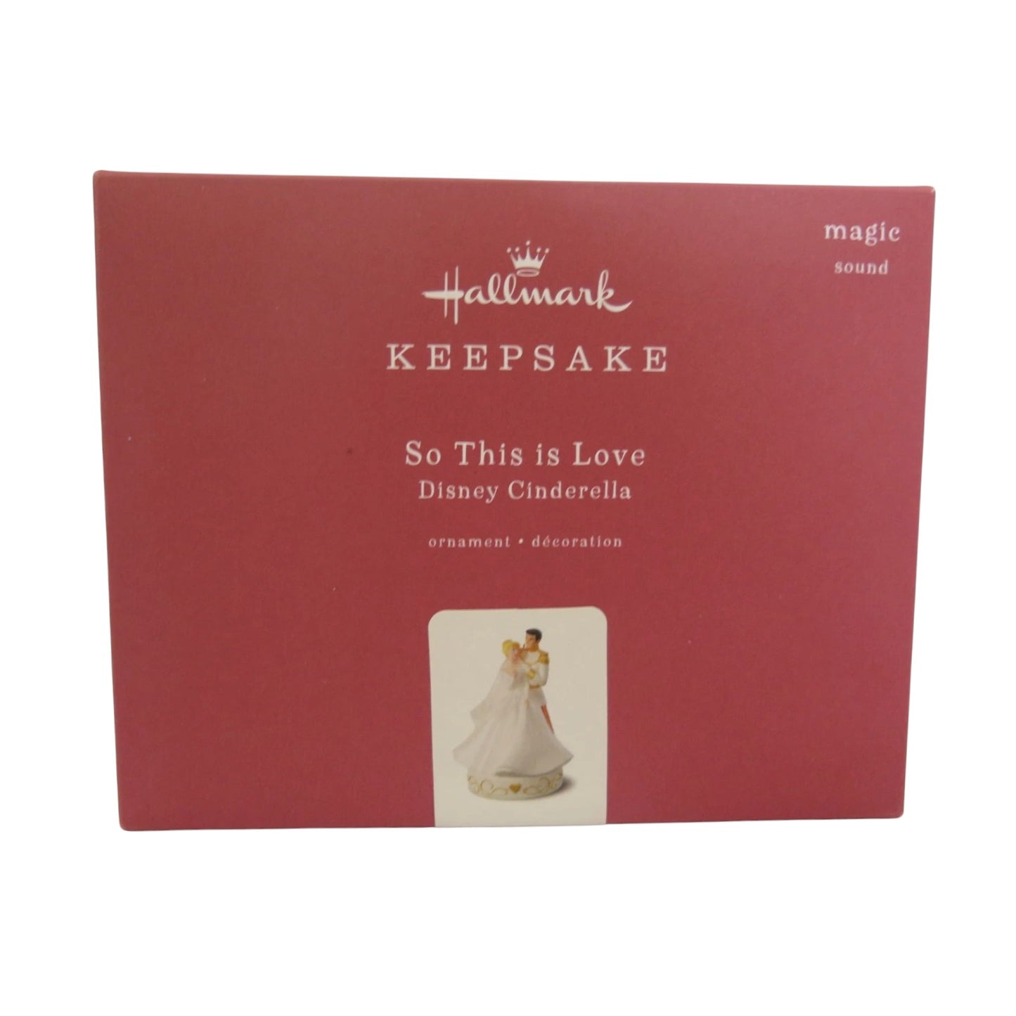 2018 So This Is Love Hallmark Ornament (Cinderella) QHX4086