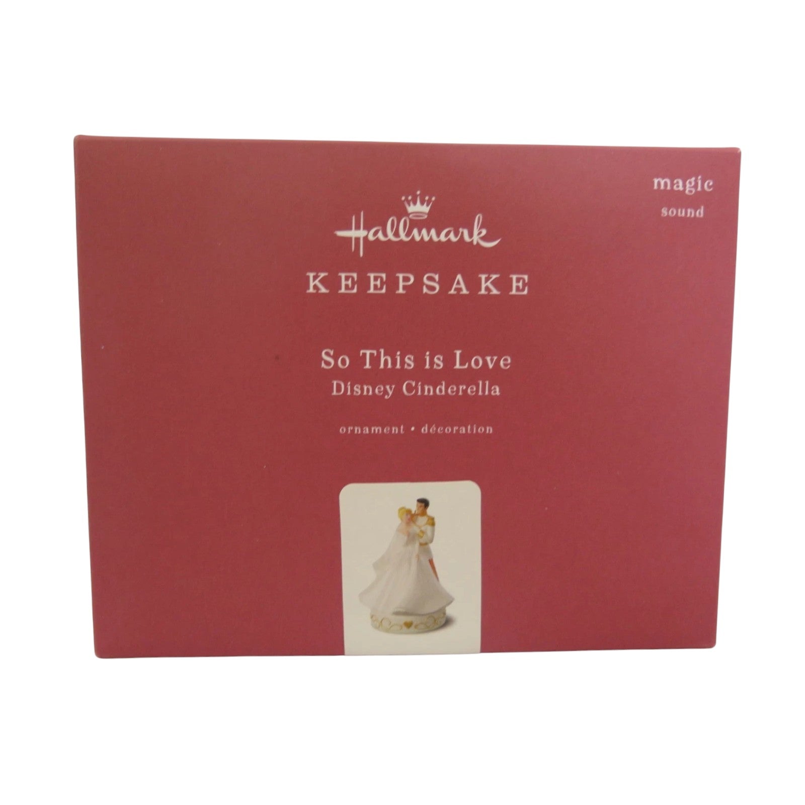 2018 So This Is Love Hallmark Ornament (Cinderella) QHX4086