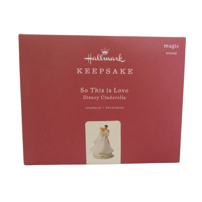 2018 So This Is Love Hallmark Ornament (Cinderella) QHX4086