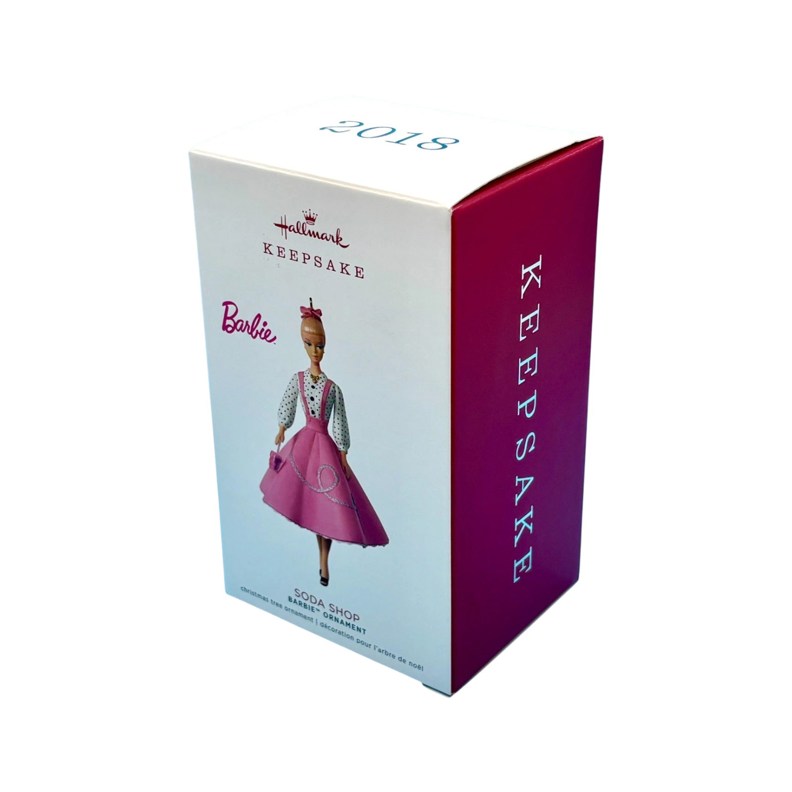 2018 Soda Shop Hallmark Ornament (Barbie) QXI3145