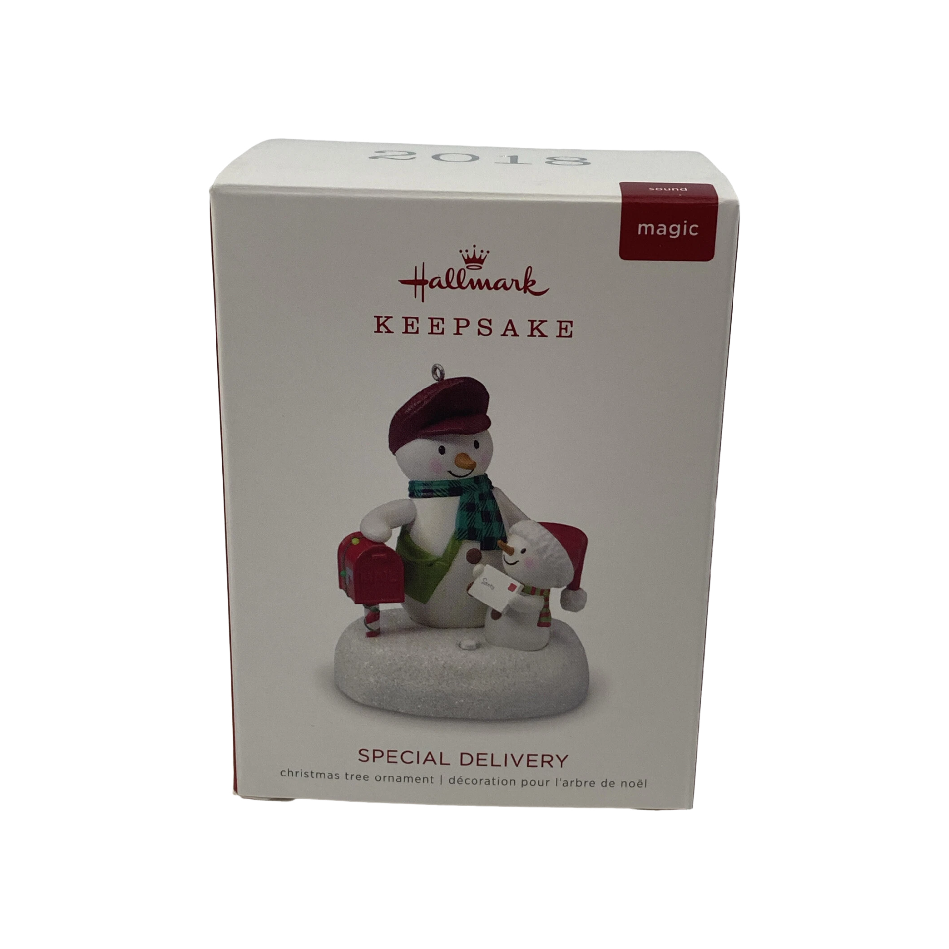 2018 Special Delivery Hallmark Ornament (Snowmen) QGO2223 Image2