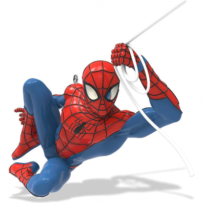 2018 Spidey Swings Into Action Hallmark Ornament (Super Heroes) QXI8563