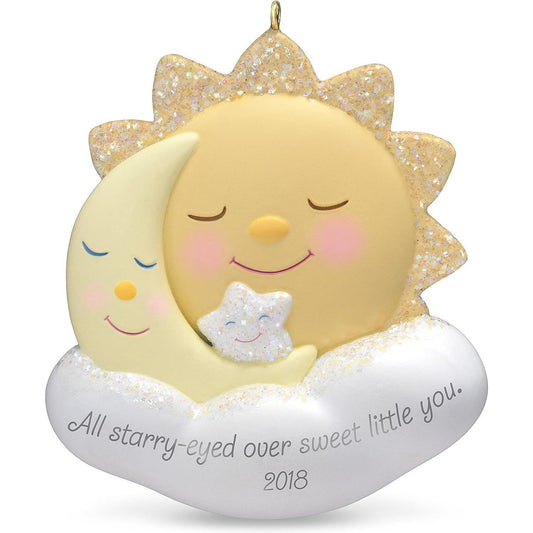 2018 Starry-Eyed Over You Hallmark Ornament (Baby) QGO1726