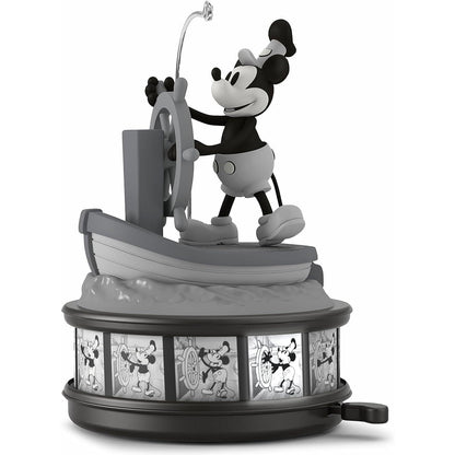 2018 Steamboat Willie Hallmark Ornament (Mickey Mouse & Friends) QXD6206