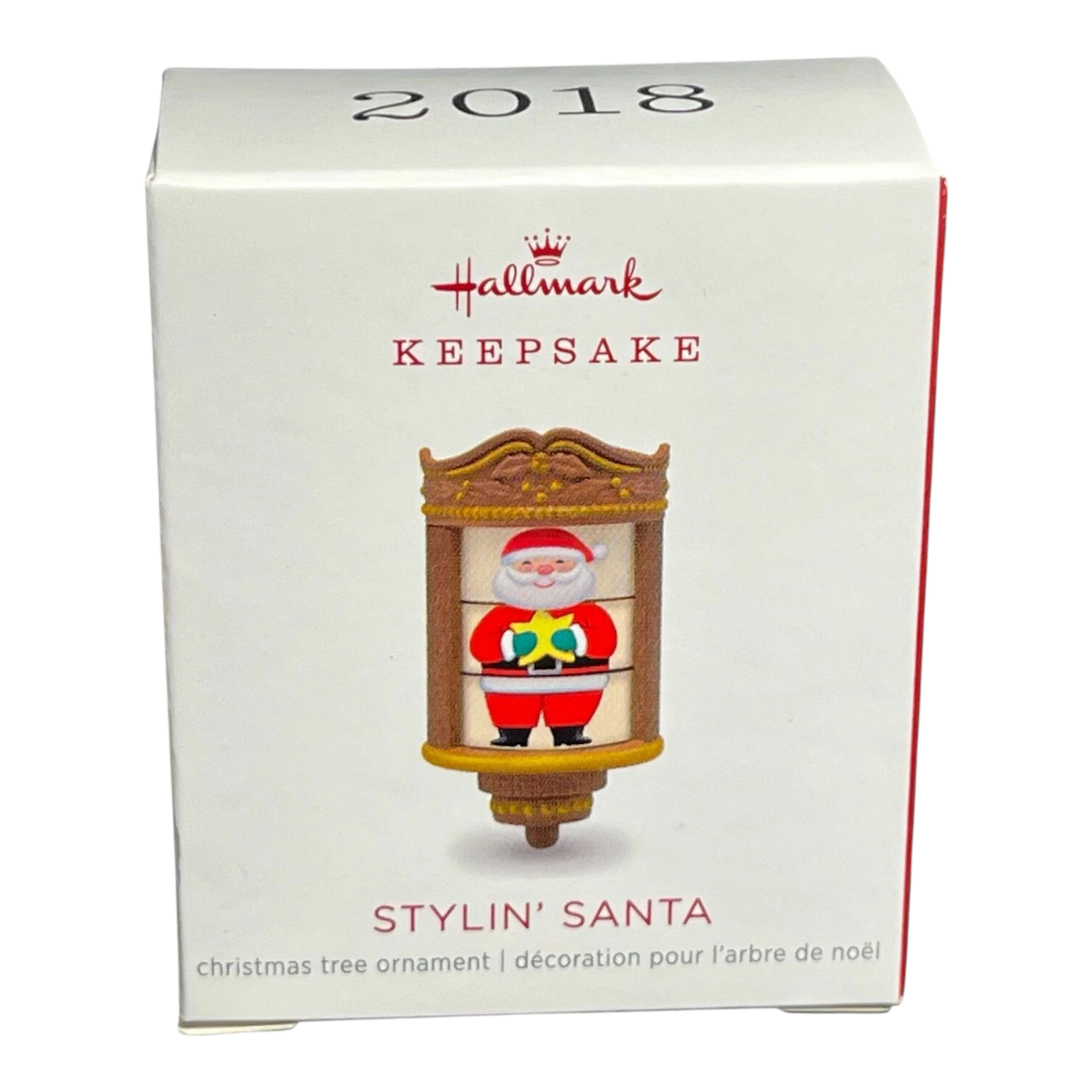 2018 Stylin' Santa Hallmark Ornament (Santa Claus) QXM8223