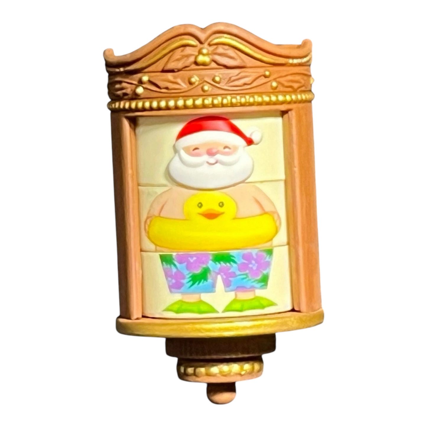 2018 Stylin' Santa Hallmark Ornament (Santa Claus) QXM8223