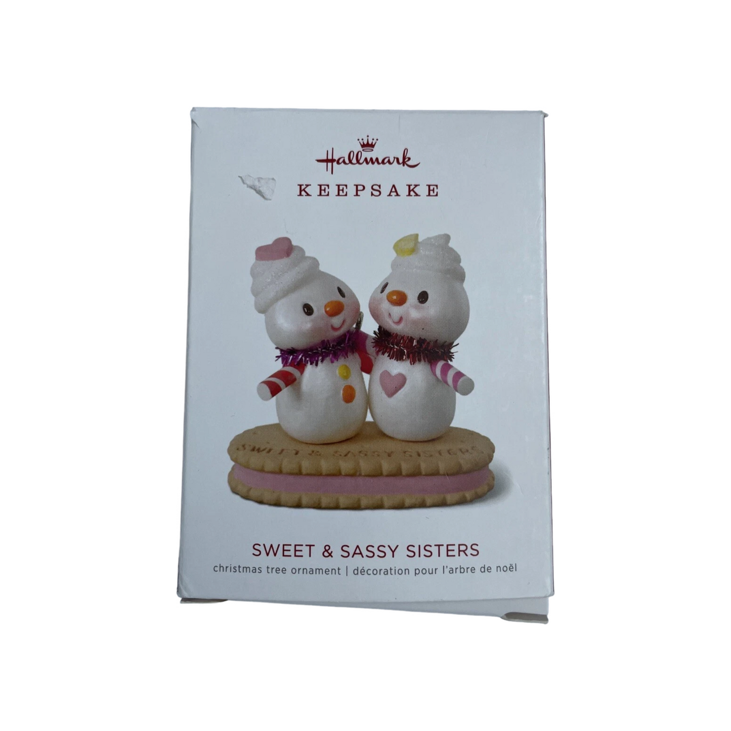 2018 Sweet & Sassy Sisters Hallmark Ornament (Snowmen) QGO1776 Image2