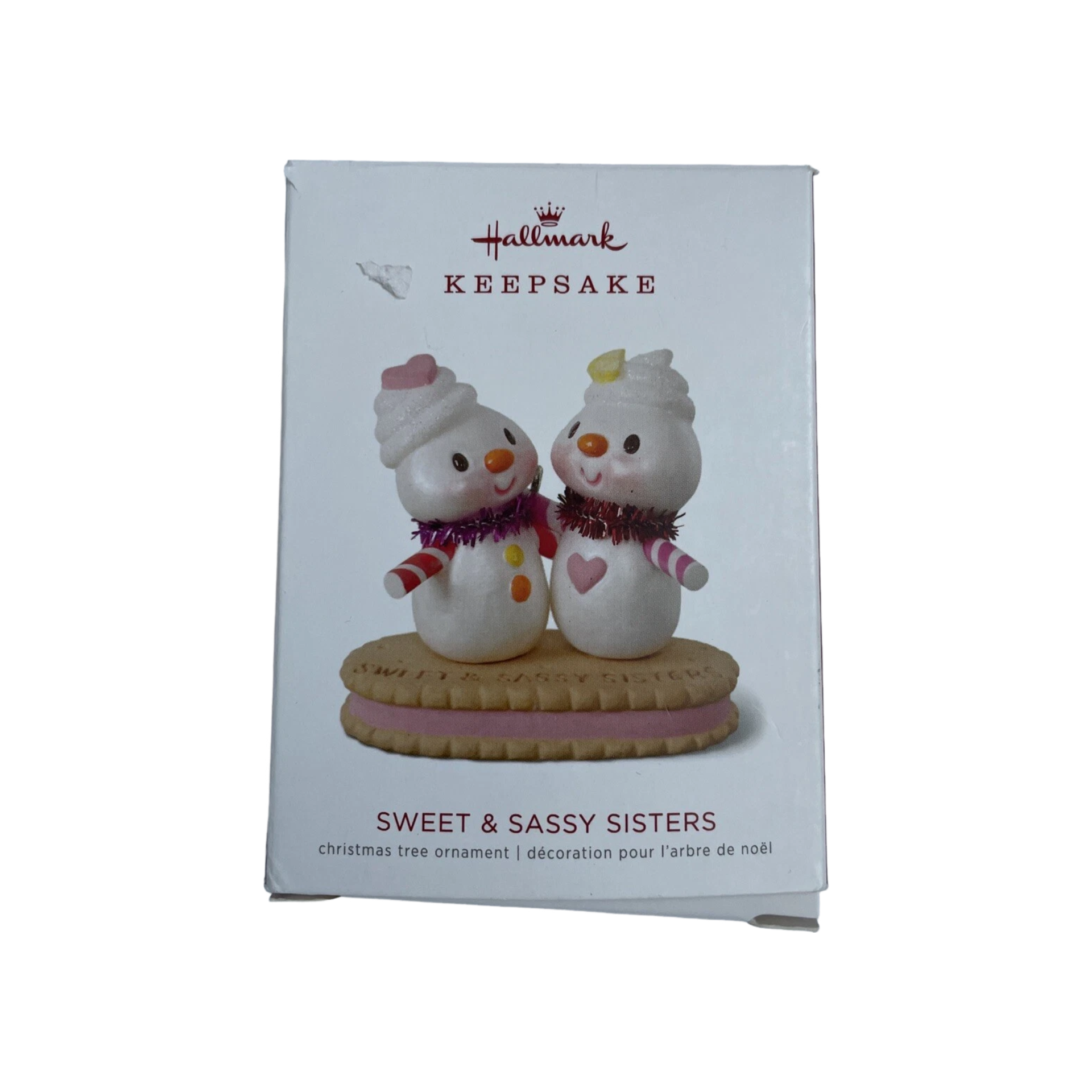 2018 Sweet & Sassy Sisters Hallmark Ornament (Snowmen) QGO1776 Image2
