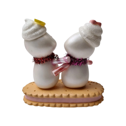2018 Sweet & Sassy Sisters Hallmark Ornament (Snowmen) QGO1776 Image7