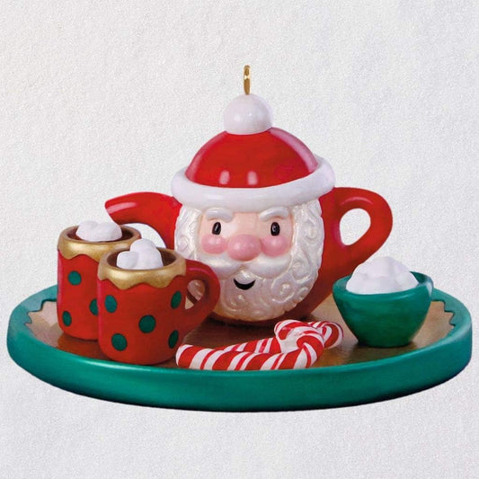 2018 Tea Pot Hallmark Ornament (Season's Treating) QXE3196