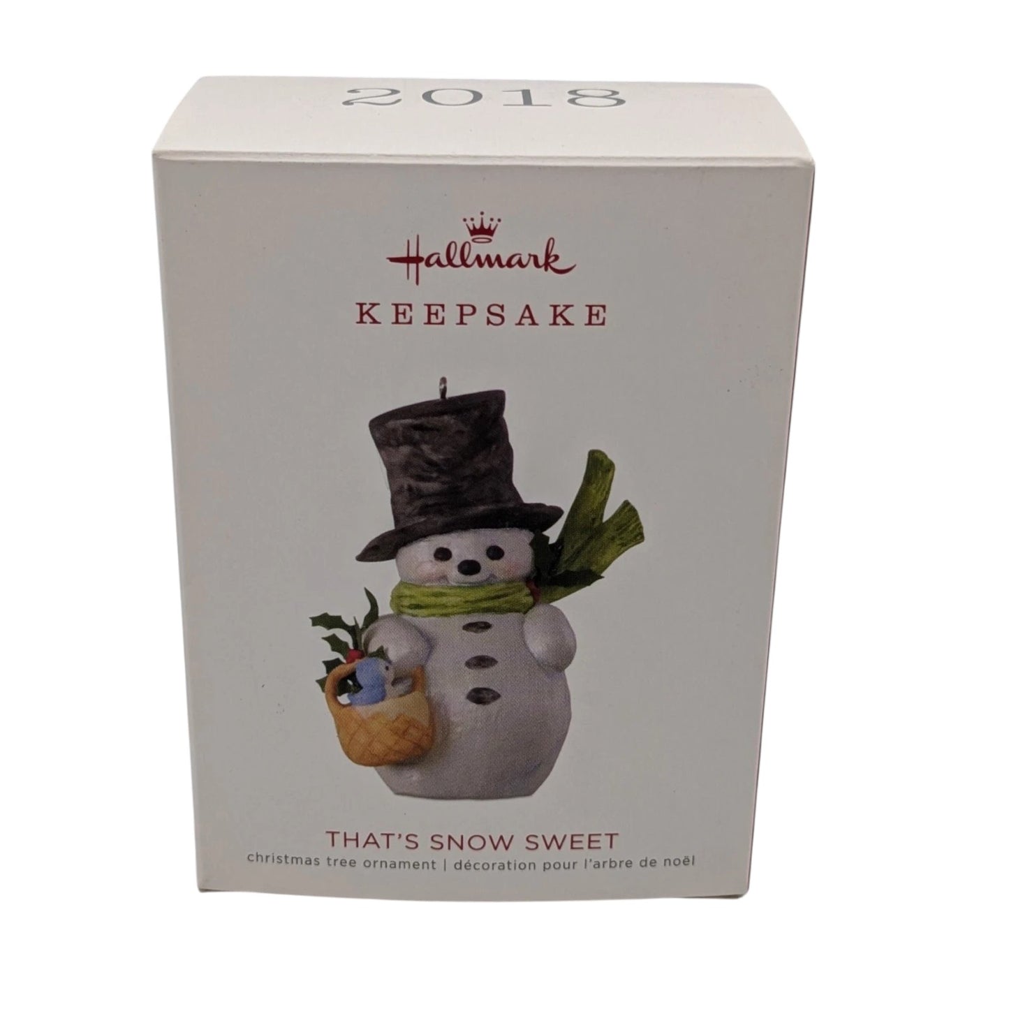 2018 That's Snow Sweet Hallmark Ornament (Snowmen) QGO2106