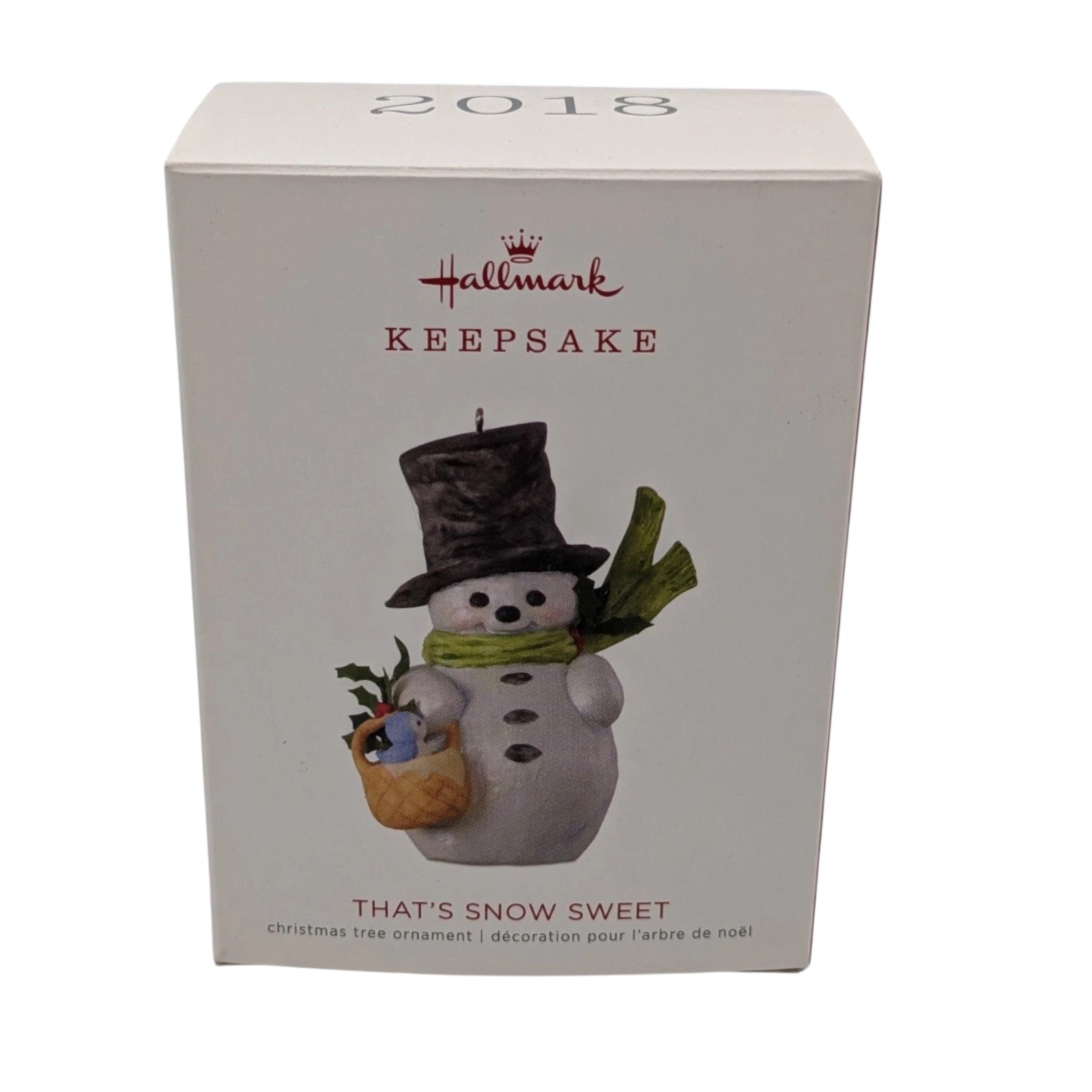 2018 That's Snow Sweet Hallmark Ornament (Snowmen) QGO2106