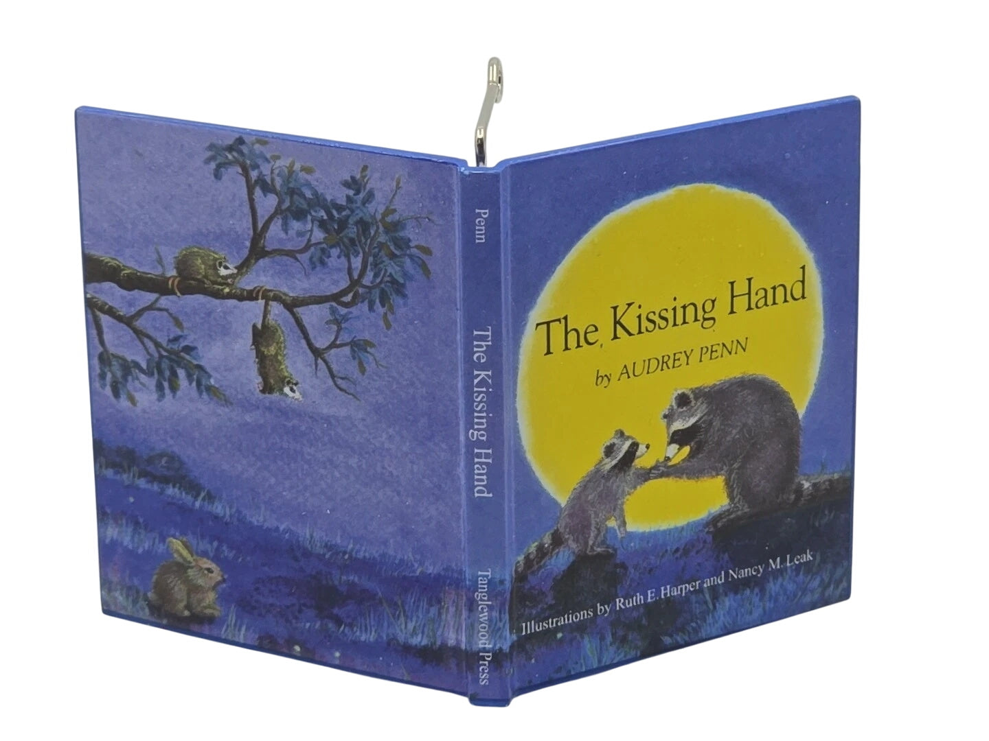 2018 The Kissing Hand Hallmark Ornament (Story Book) QXI3256