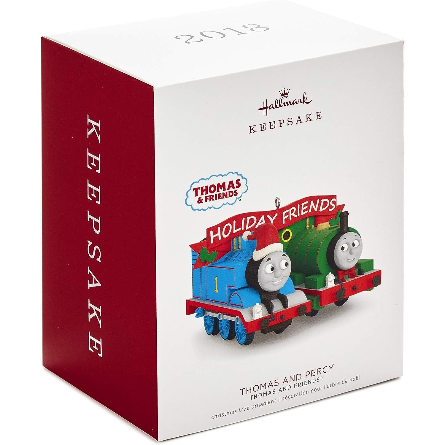 2018 Thomas and Percy Hallmark Ornament (Thomas the Tank Engine) QXI3243