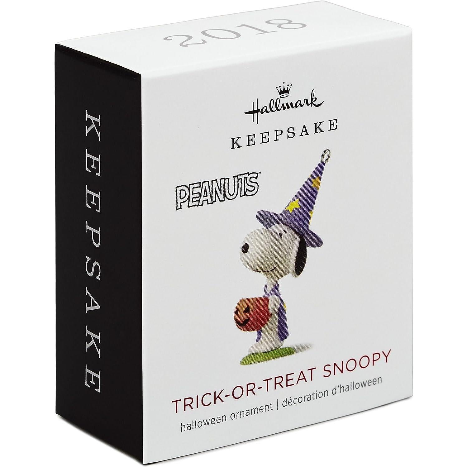 2018 Trick-Or-Treat Snoopy Hallmark Ornament (Halloween) QFO5256
