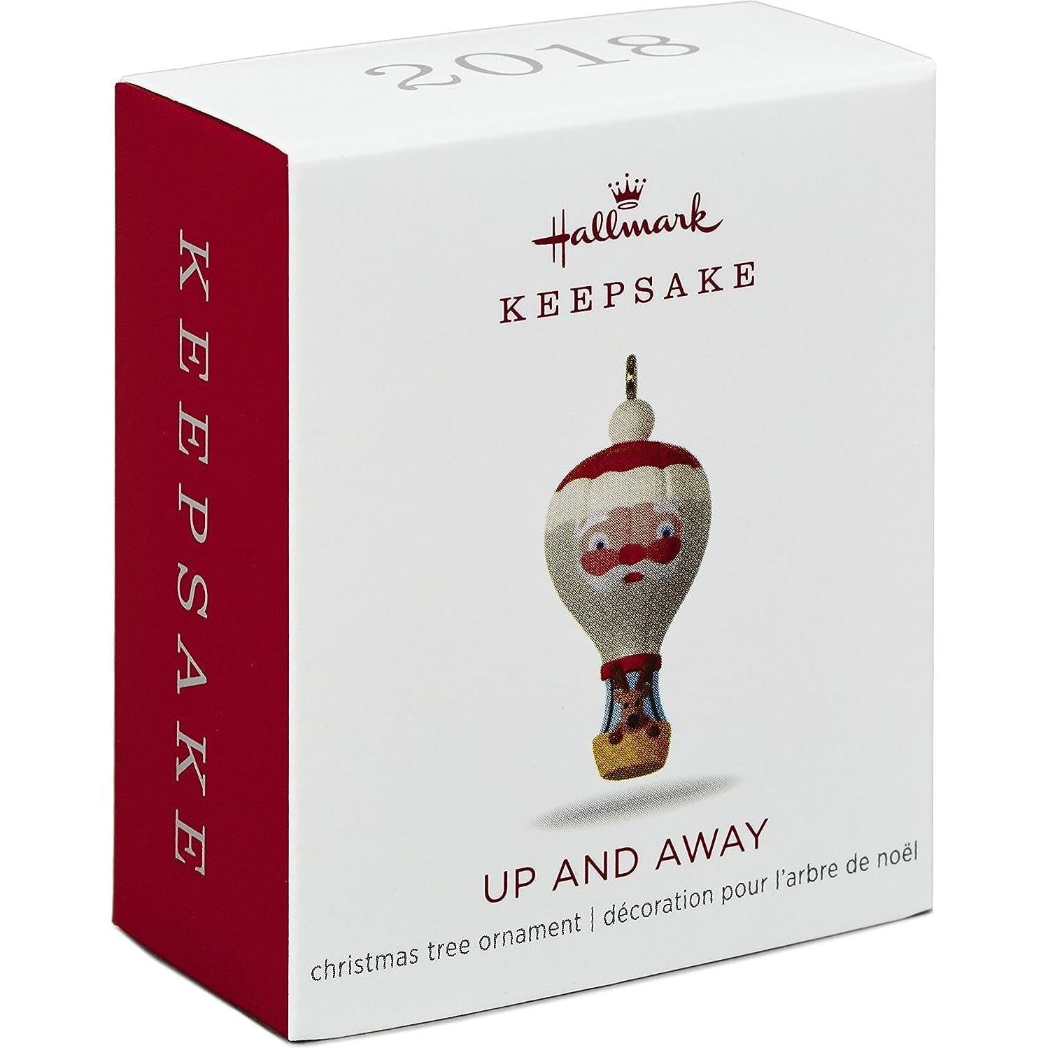 2018 Up and Away Hallmark Ornament (Hot Air Balloon) QXM8206